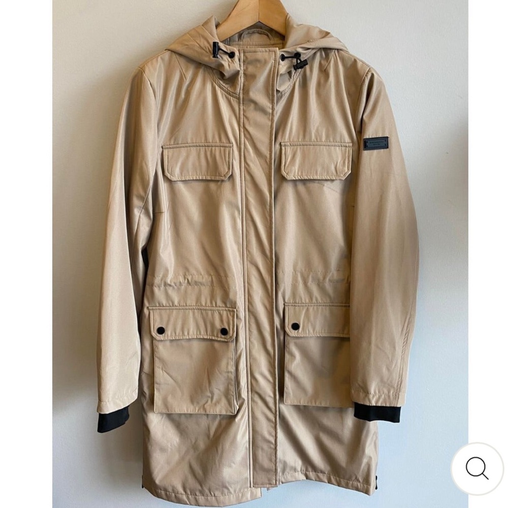 Bcbg Maxazria Performance Lightweight Trench In C… - image 1